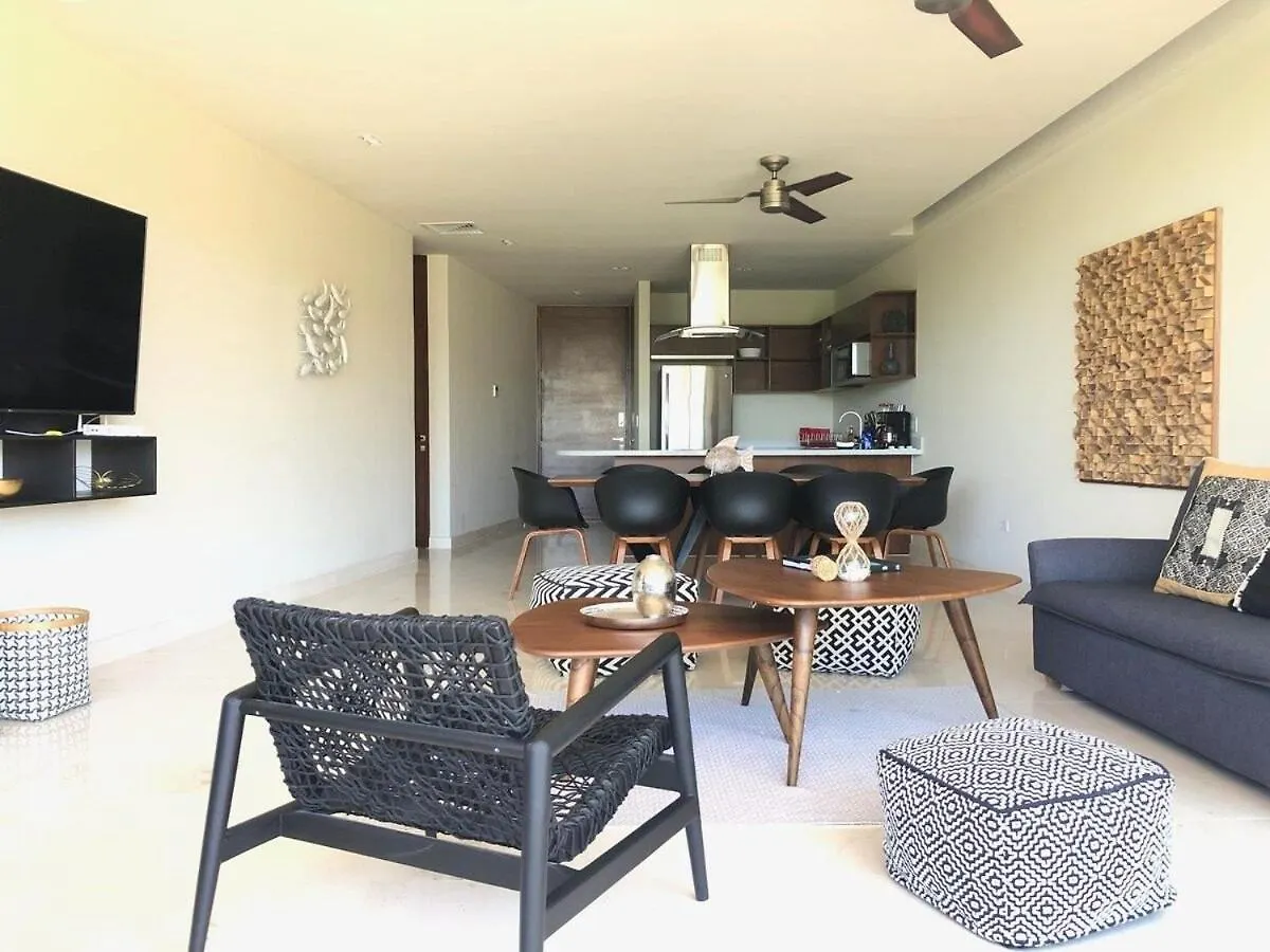 Moderno Depa De Lujo En La Riviera Maya بلايا ديل كارمن شقة