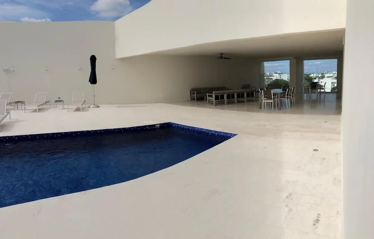Moderno Depa De Lujo En La Riviera Maya بلايا ديل كارمن شقة